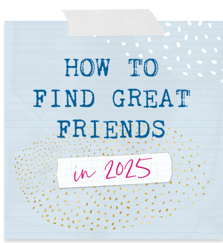 Webinar Icon - How to find great friends Webinar Icon - How to find great friends